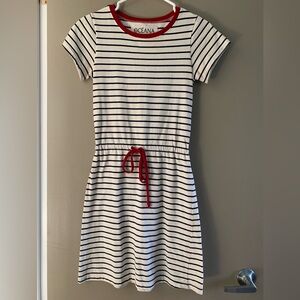 Nautical style stripped dress made in Canada !